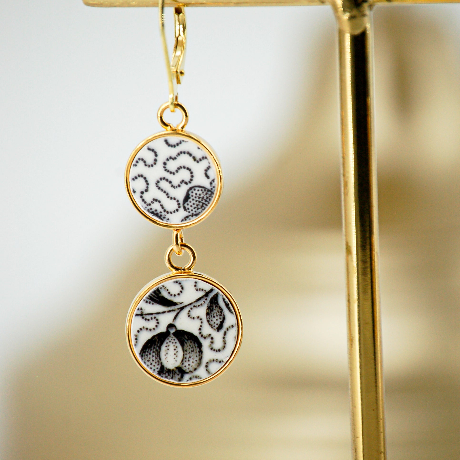 Boucles d'oreilles Romane
