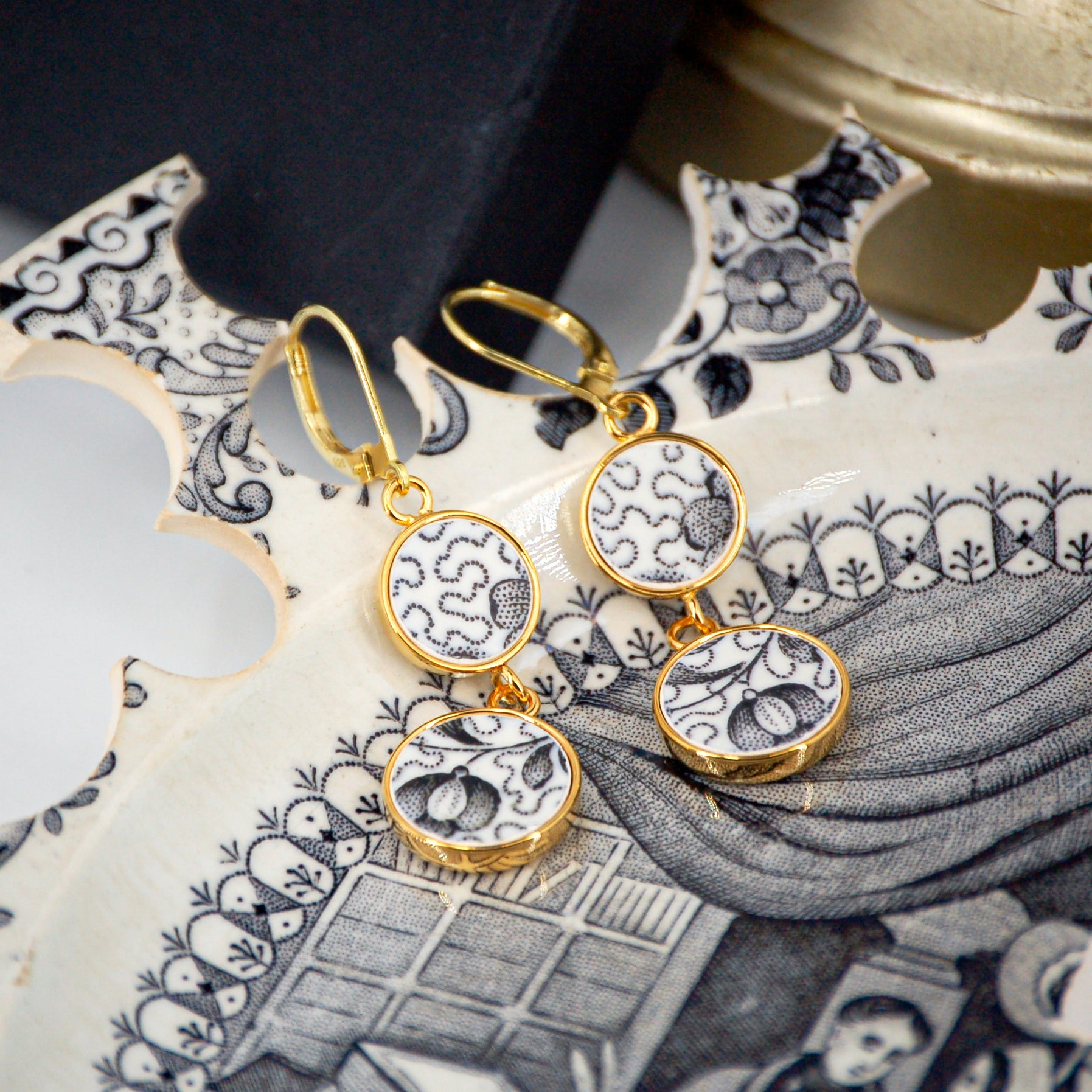 Boucles d'oreilles Romane