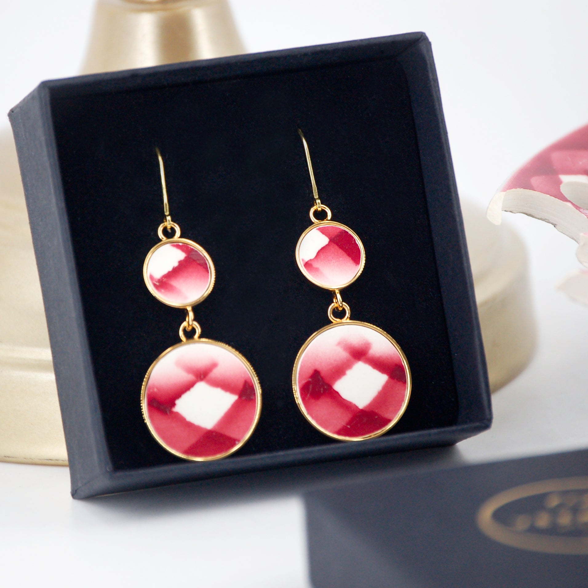 Boucles d'oreilles "Composition géométrique"