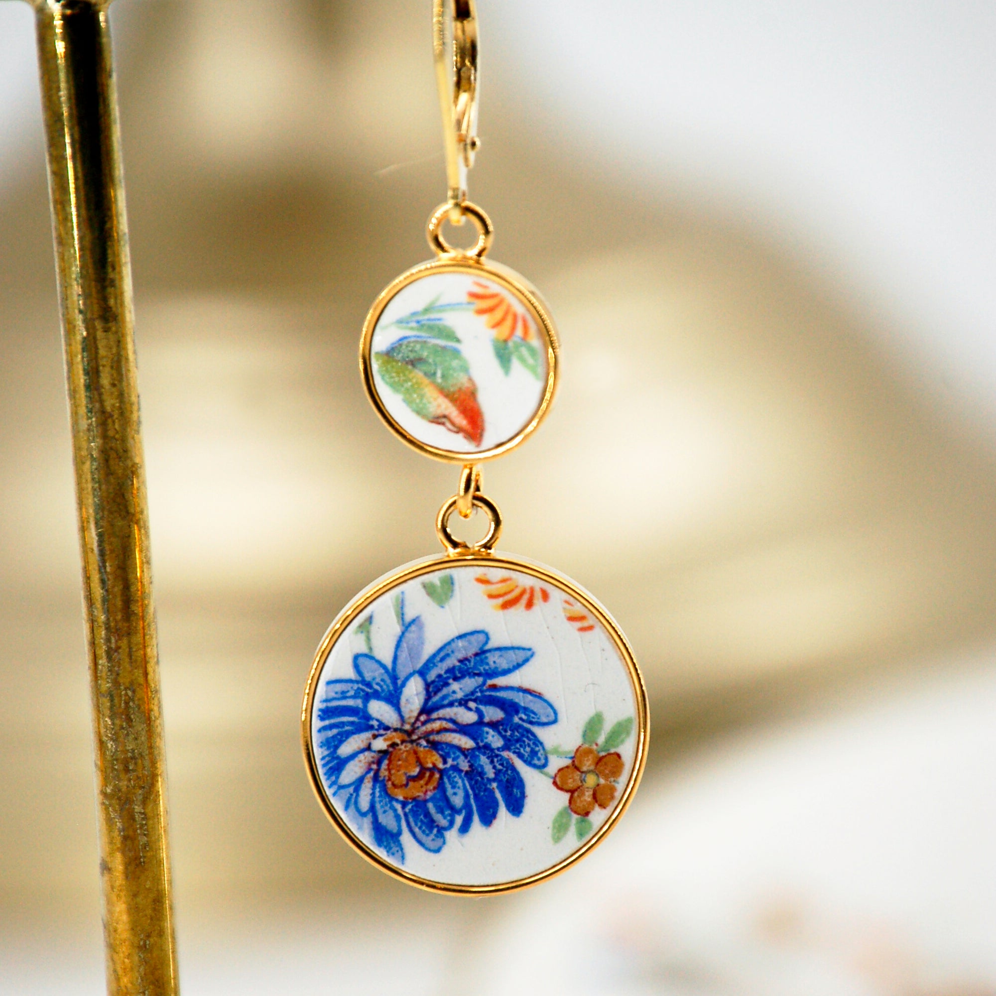 Boucles d'oreilles Aster
