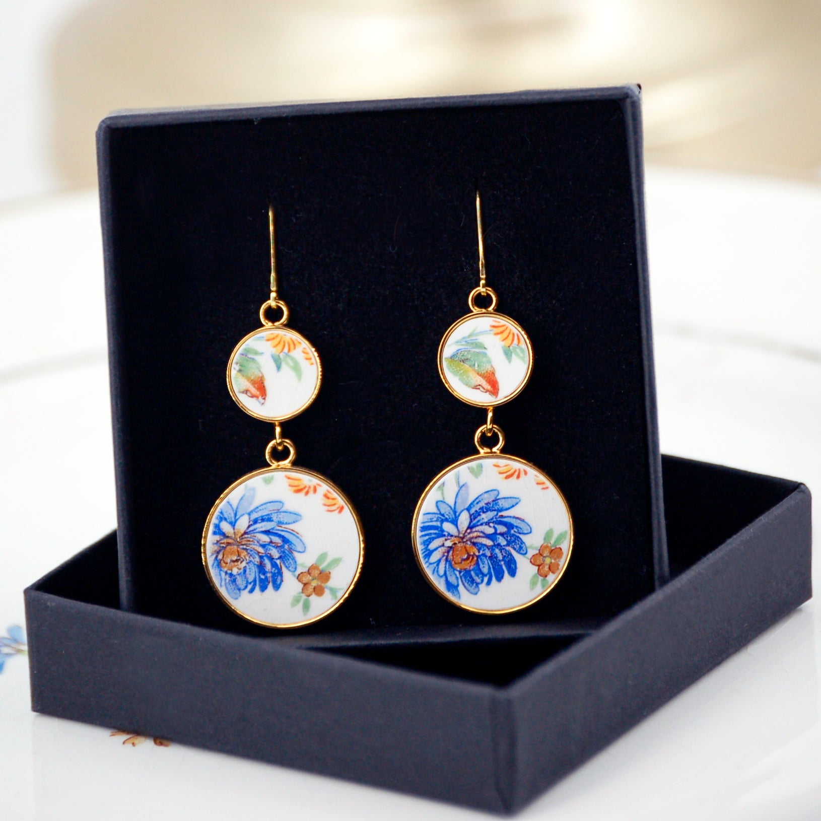 Boucles d'oreilles Aster