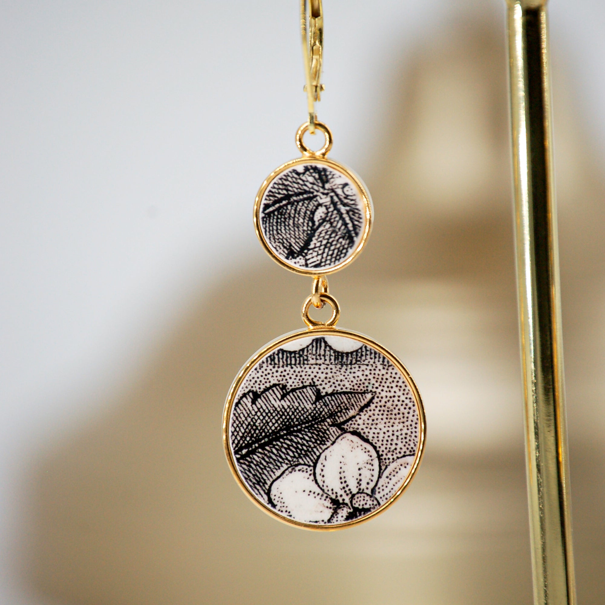 Boucles d'oreilles Agathe
