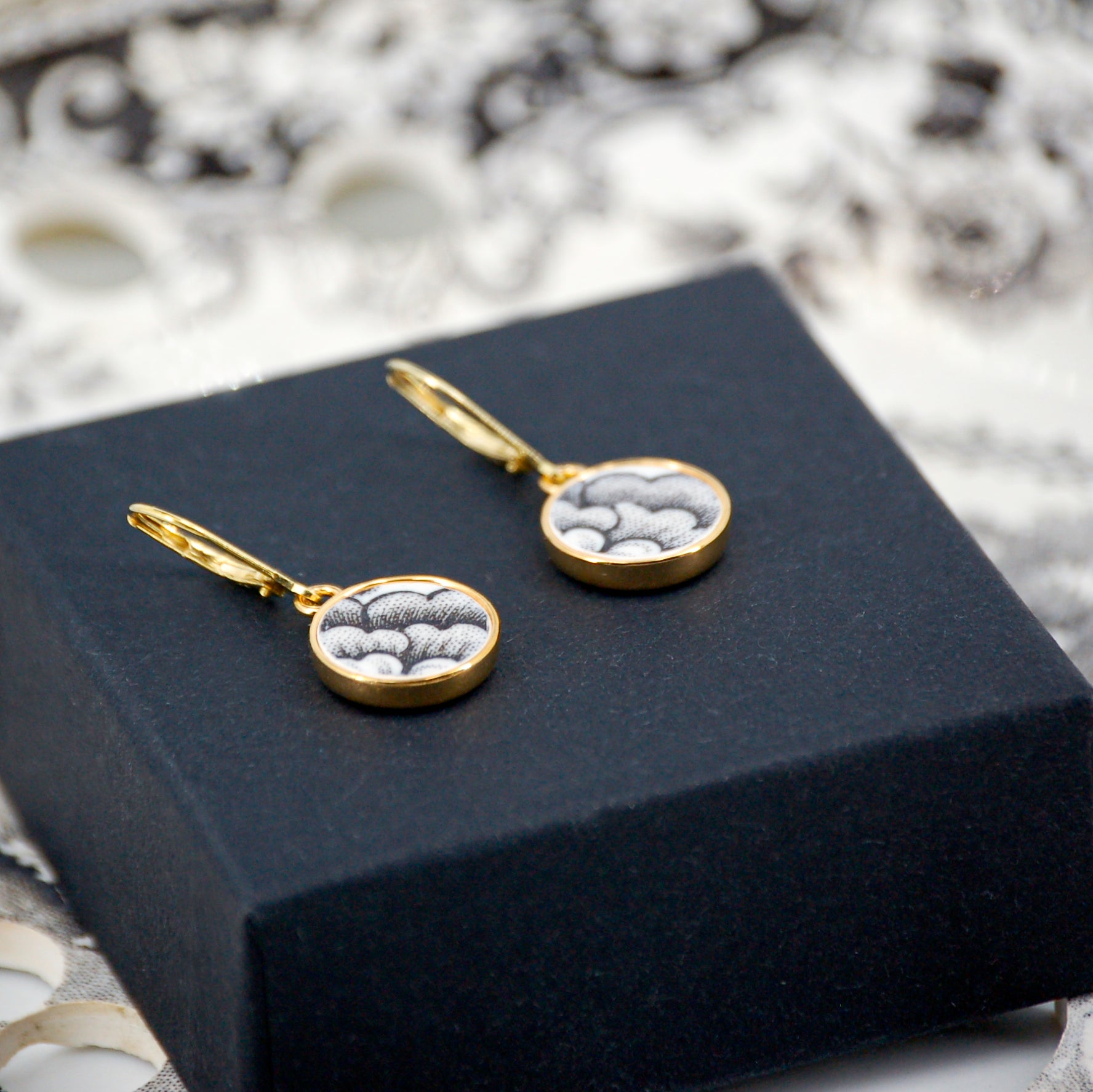 Boucles d'oreilles "Pétales"