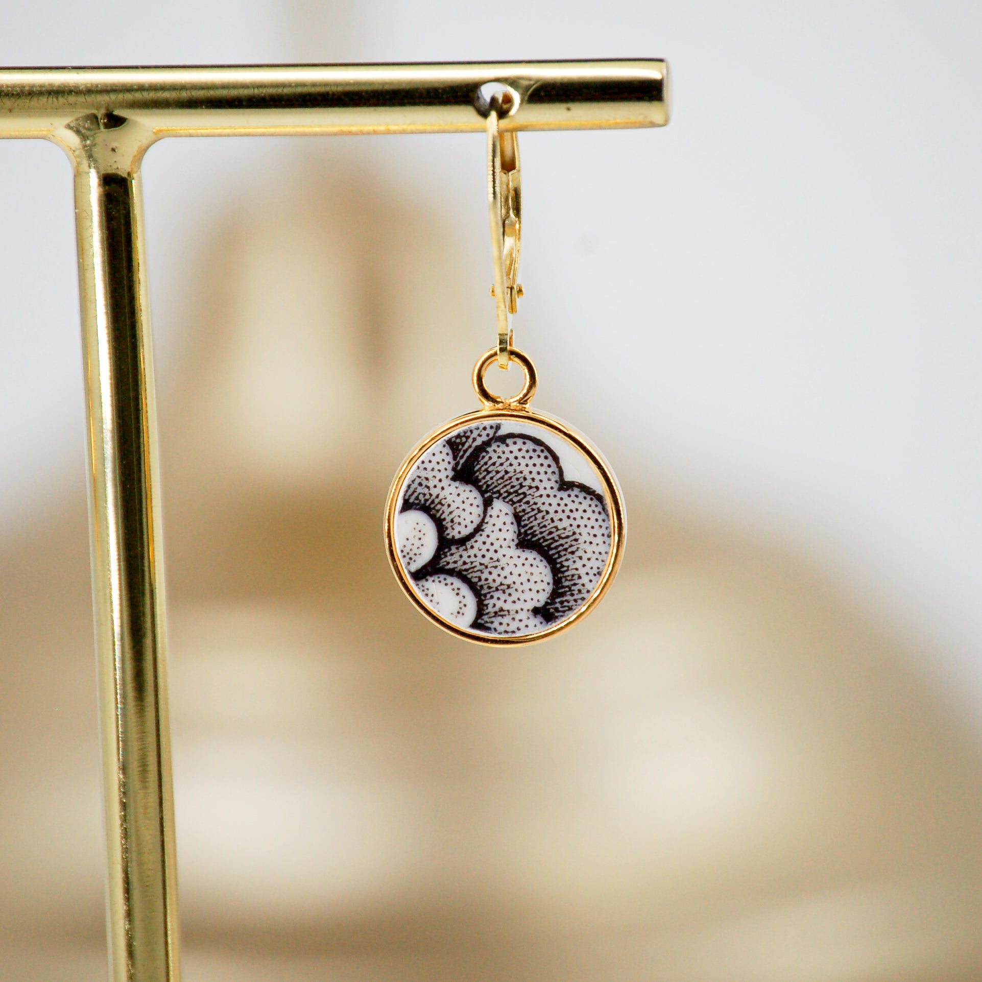 Boucles d'oreilles "Pétales"