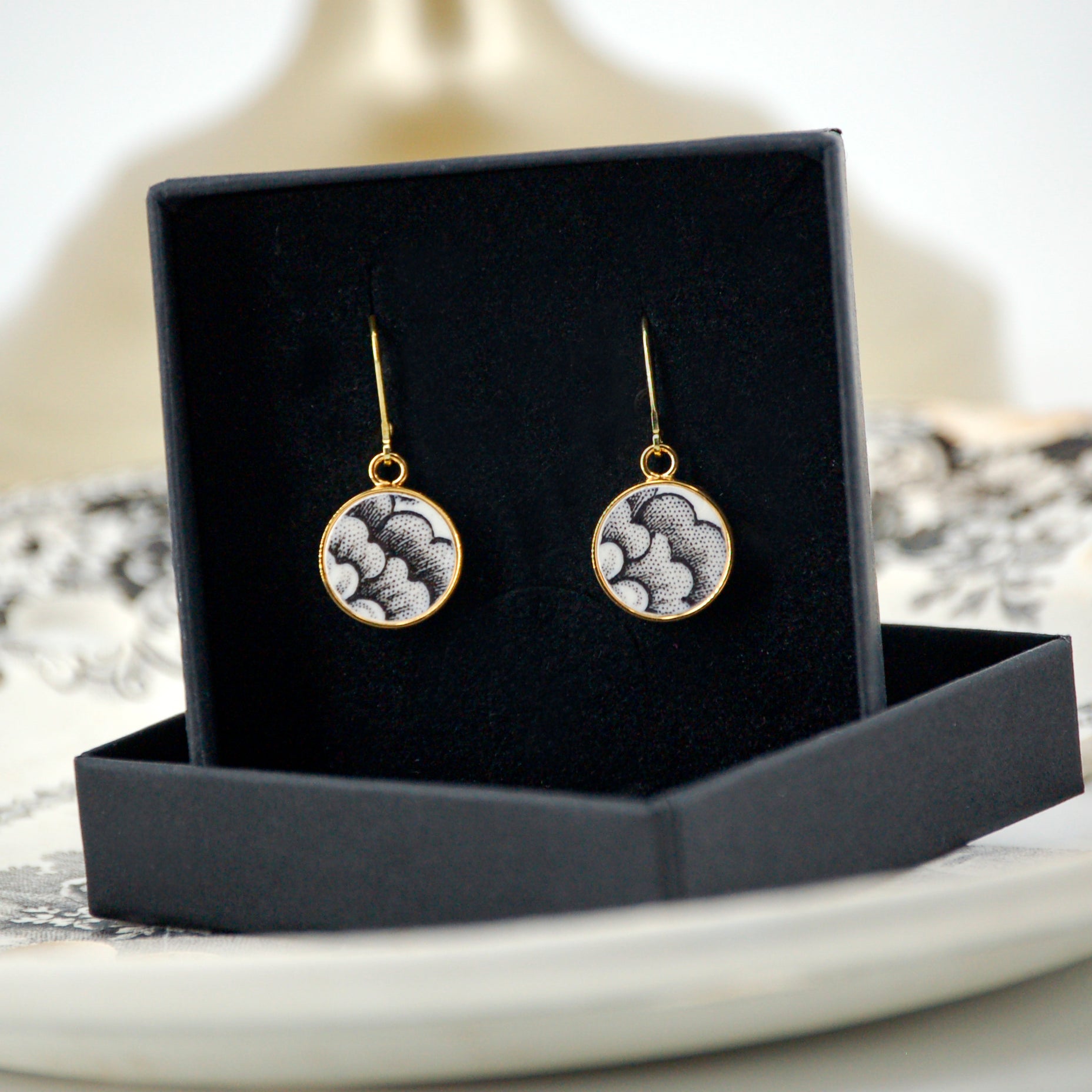 Boucles d'oreilles "Pétales"