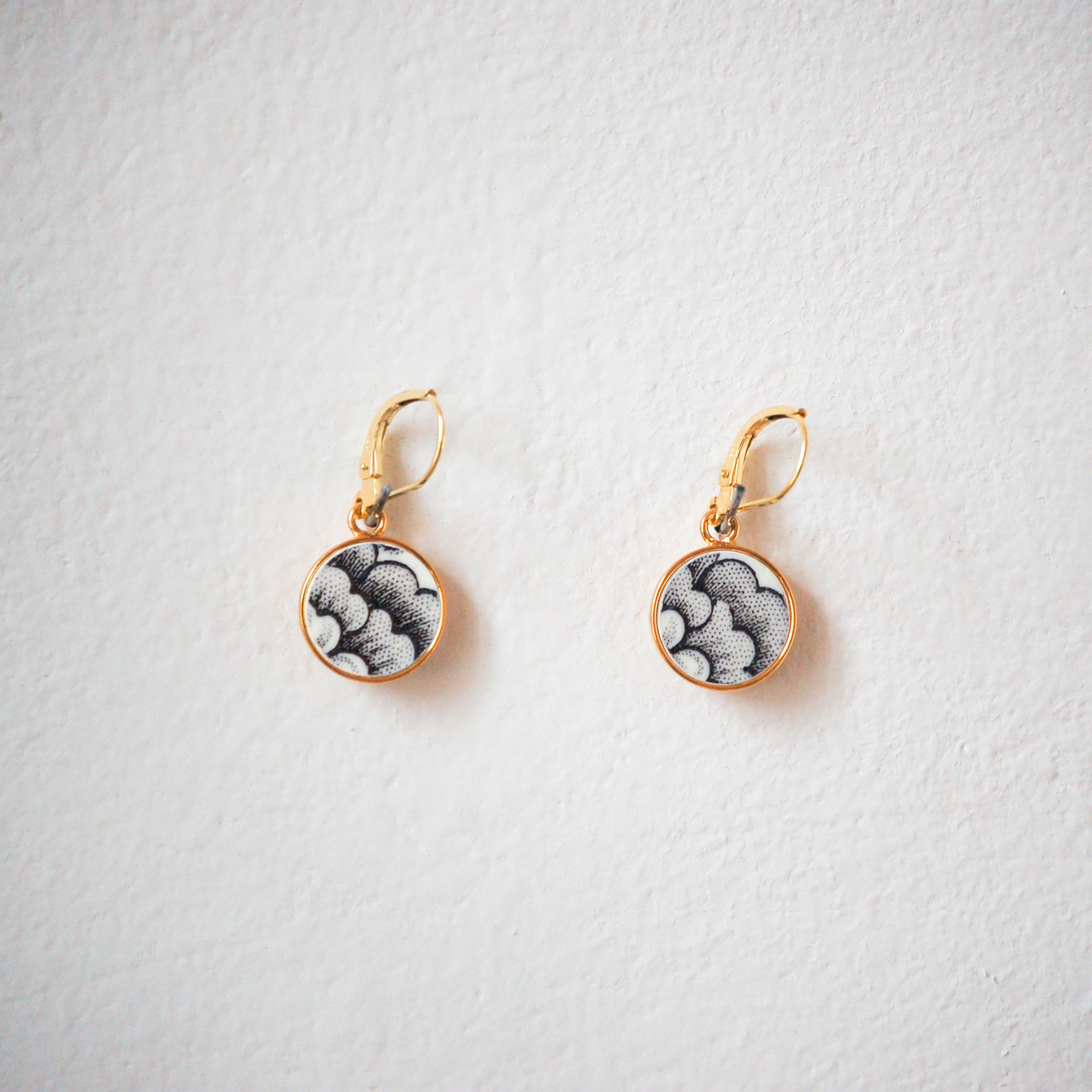 Boucles d'oreilles "Pétales"