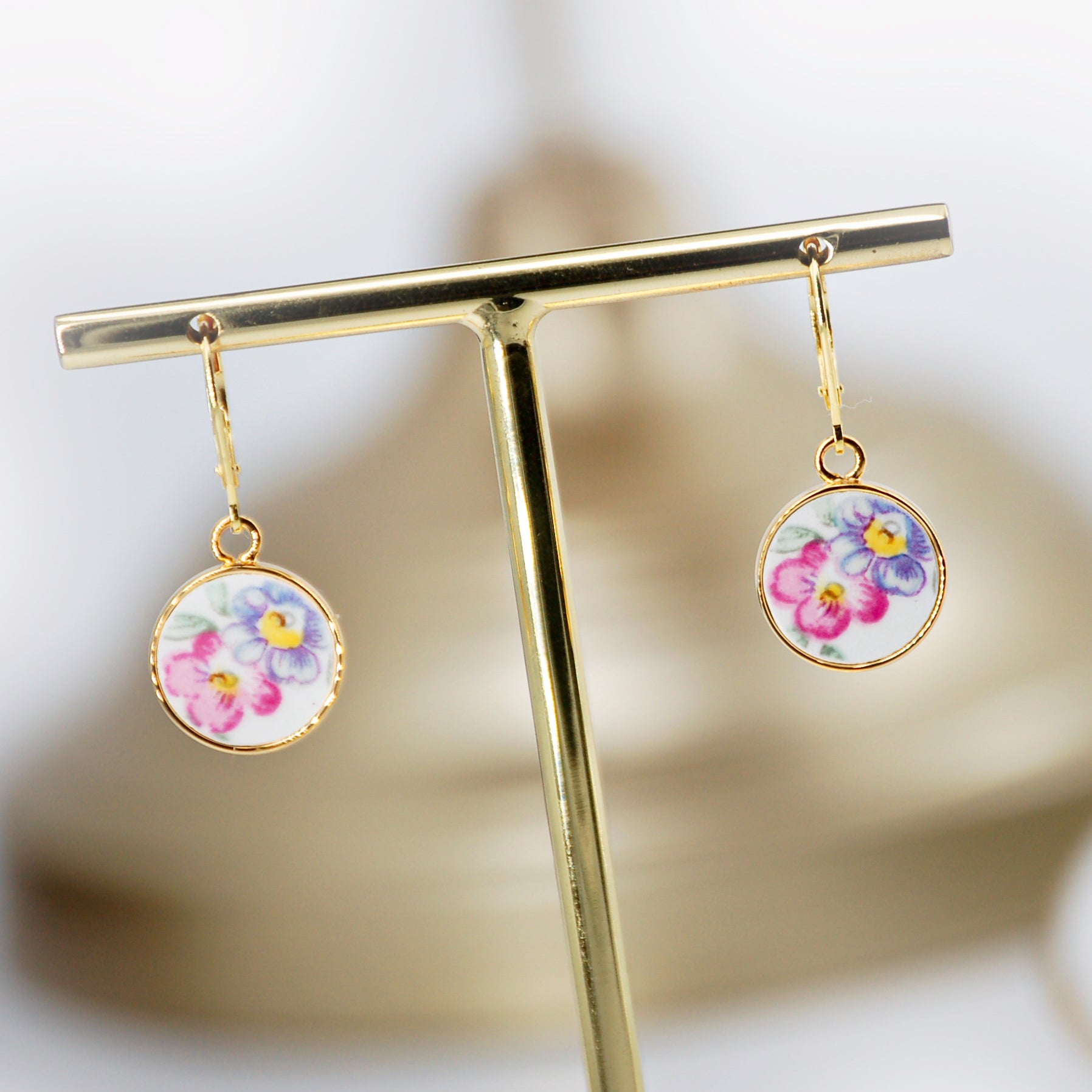 Boucles d'oreilles Primevère