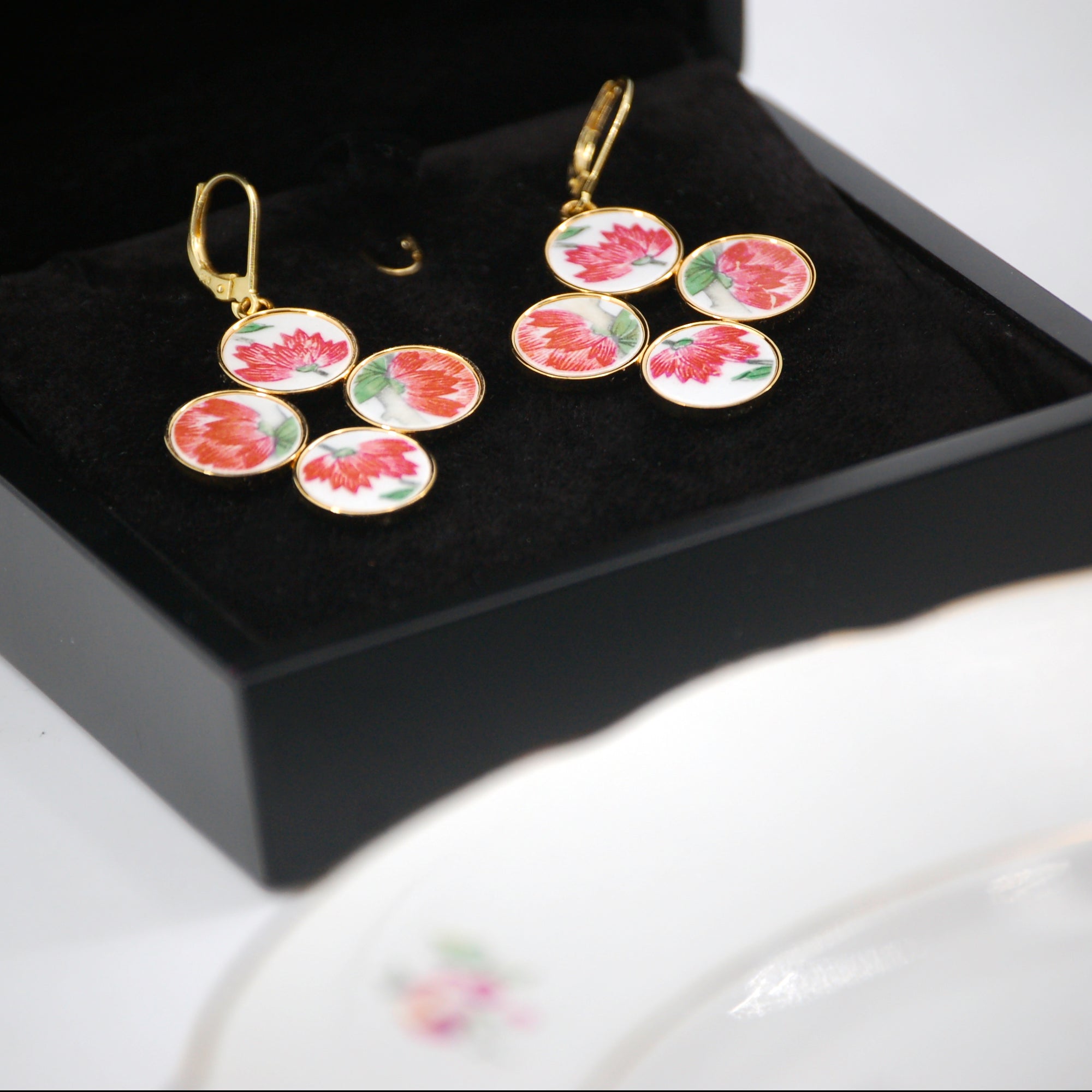 Boucles d'oreilles Rosella