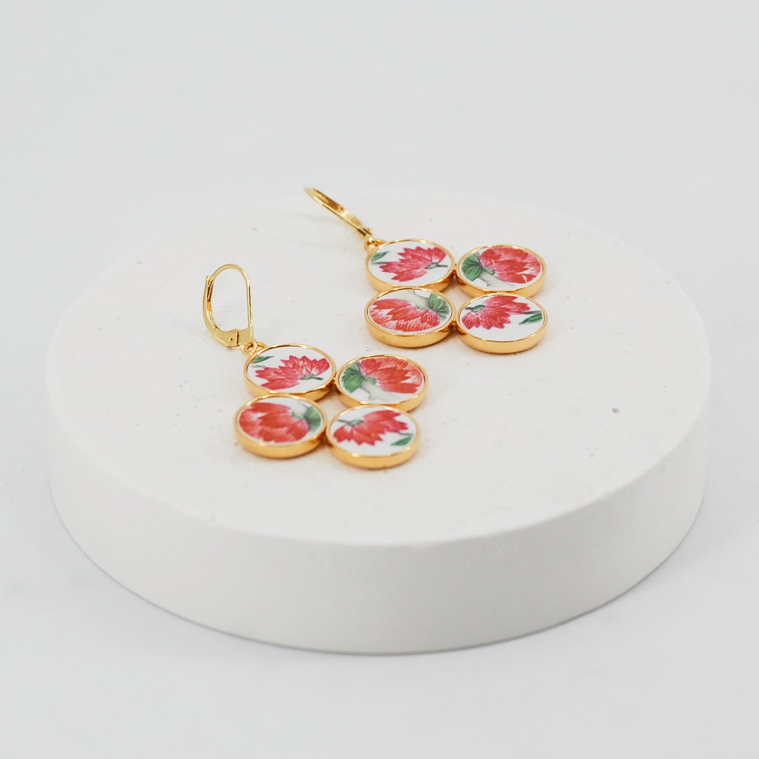 Boucles d'oreilles Rosella