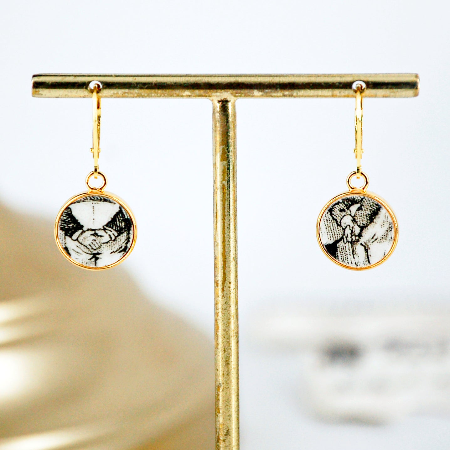 Boucles d'oreilles Sages comme ...