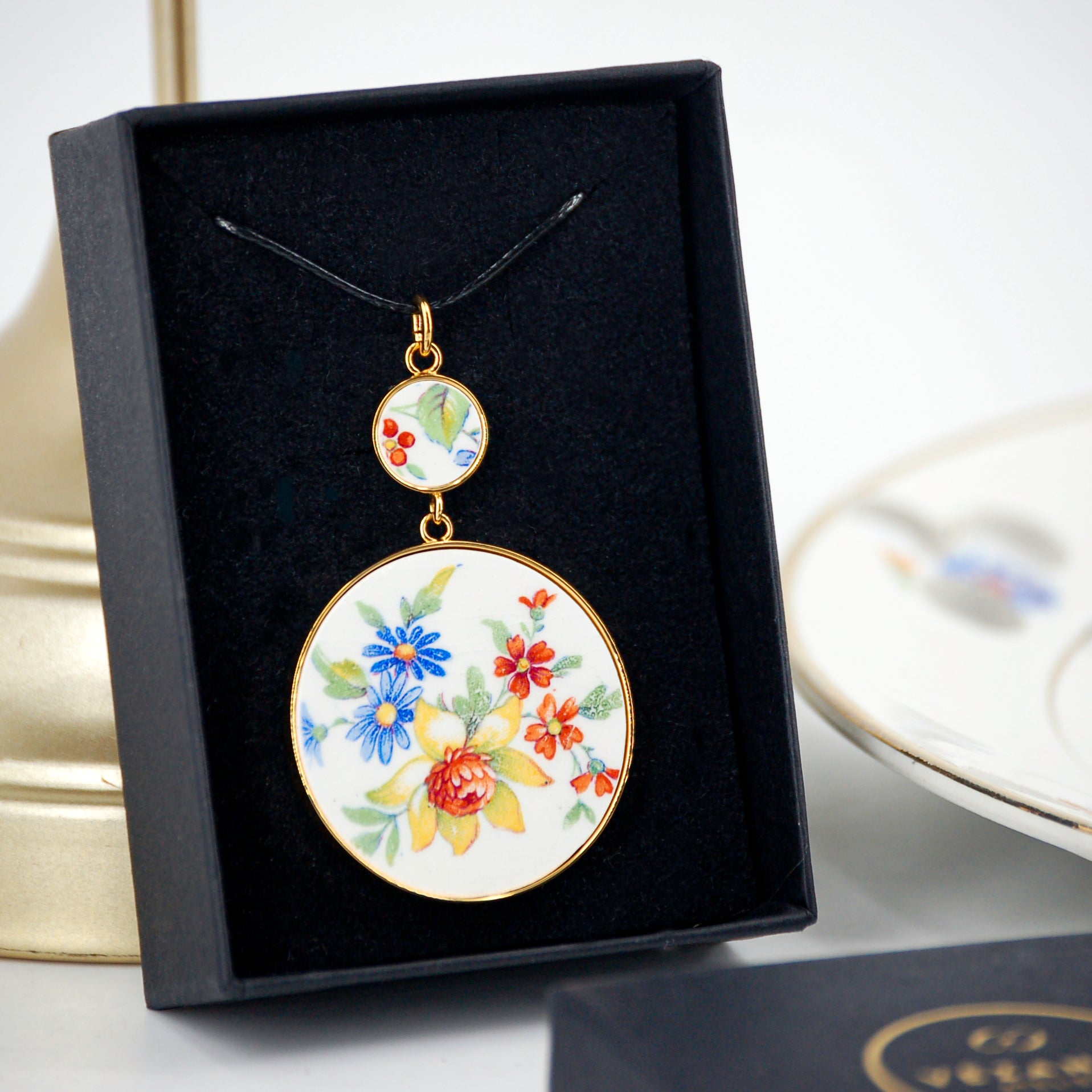 Pendentif "Belles fleurs"