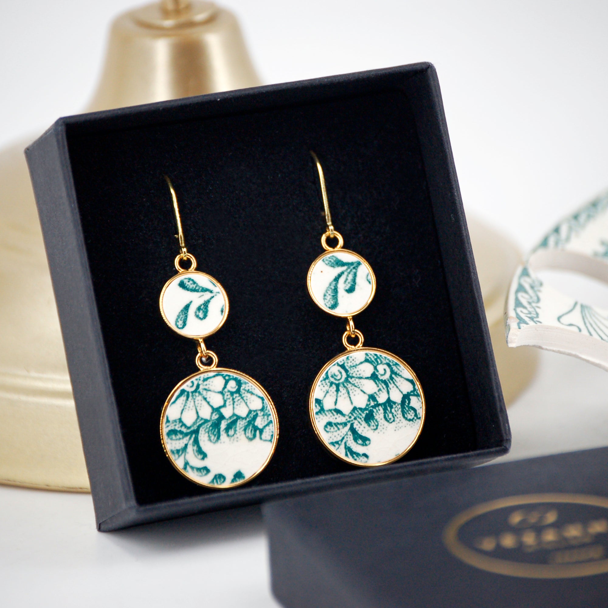 Boucles d'oreilles Pâquerette