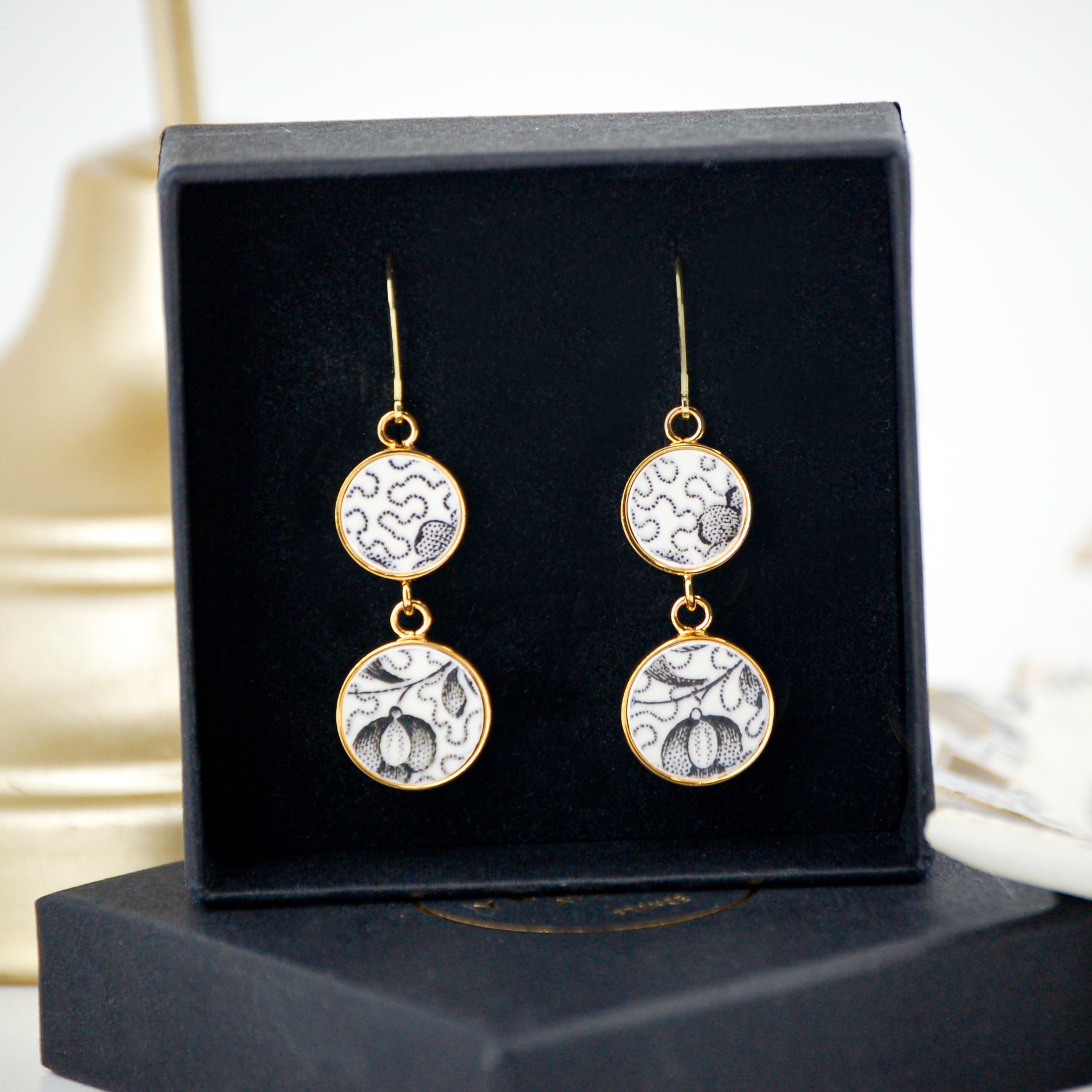 Boucles d'oreilles Romane