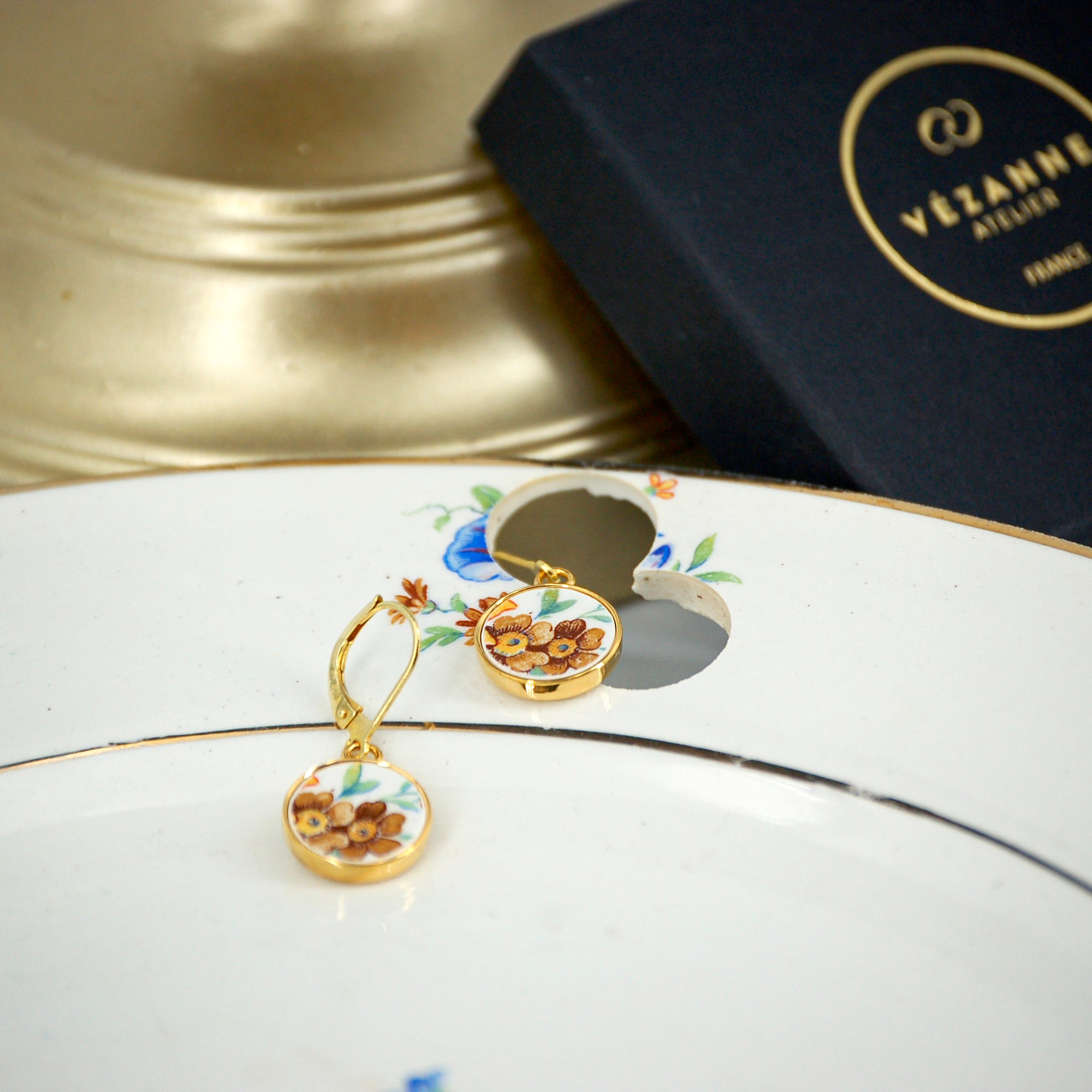 Boucles d'oreilles Cosmos