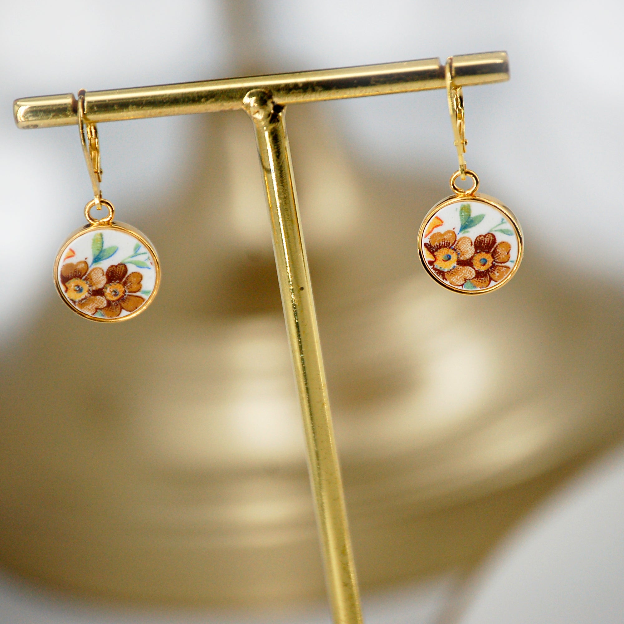 Boucles d'oreilles Cosmos