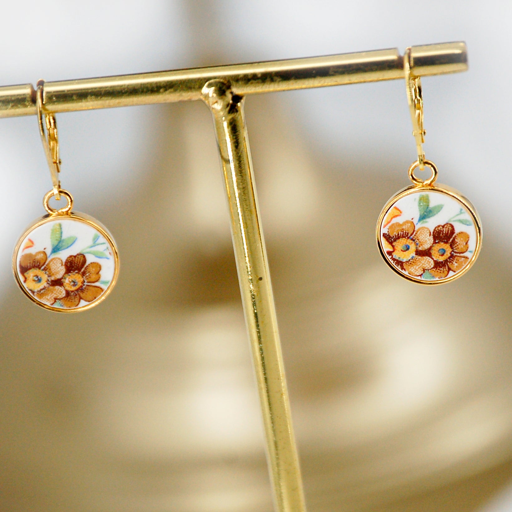 Boucles d'oreilles Cosmos