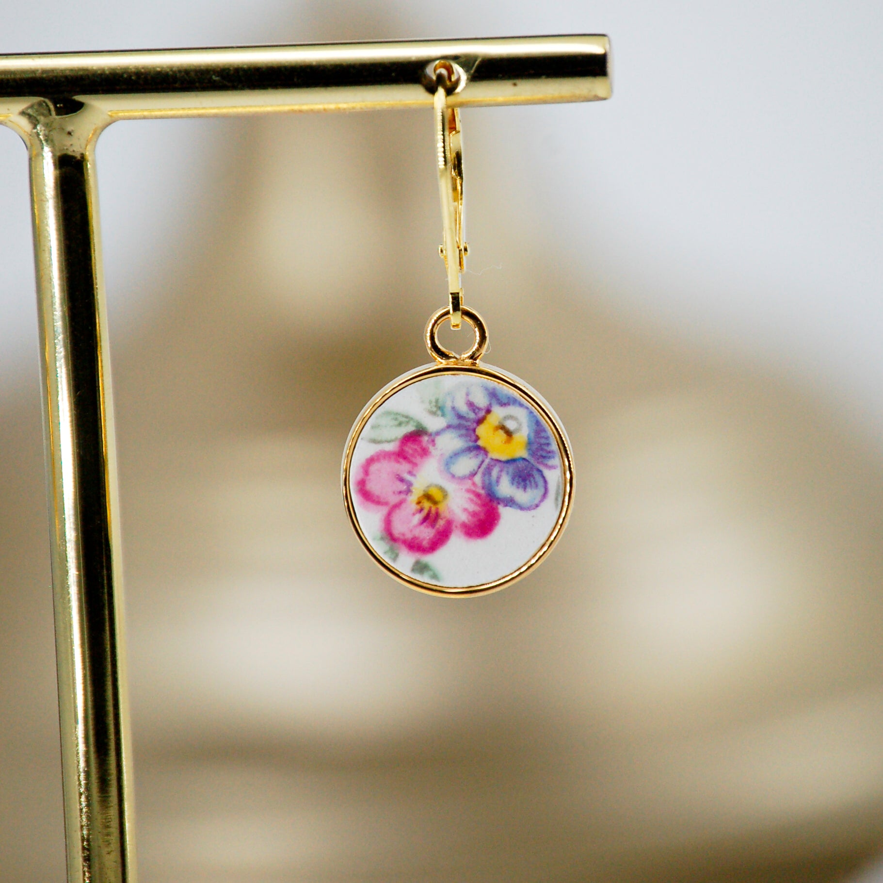 Boucles d'oreilles Primevère