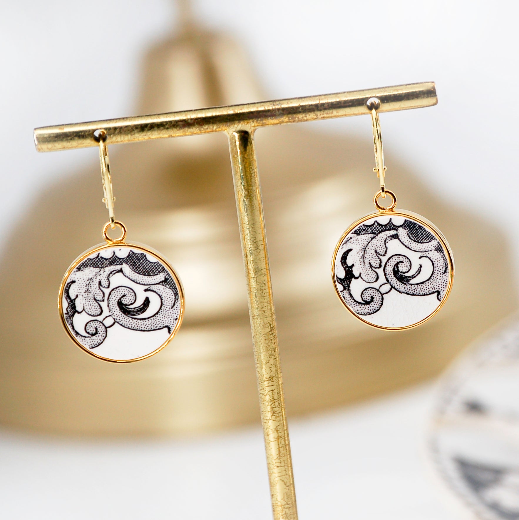 Boucles d'oreilles Acanthe
