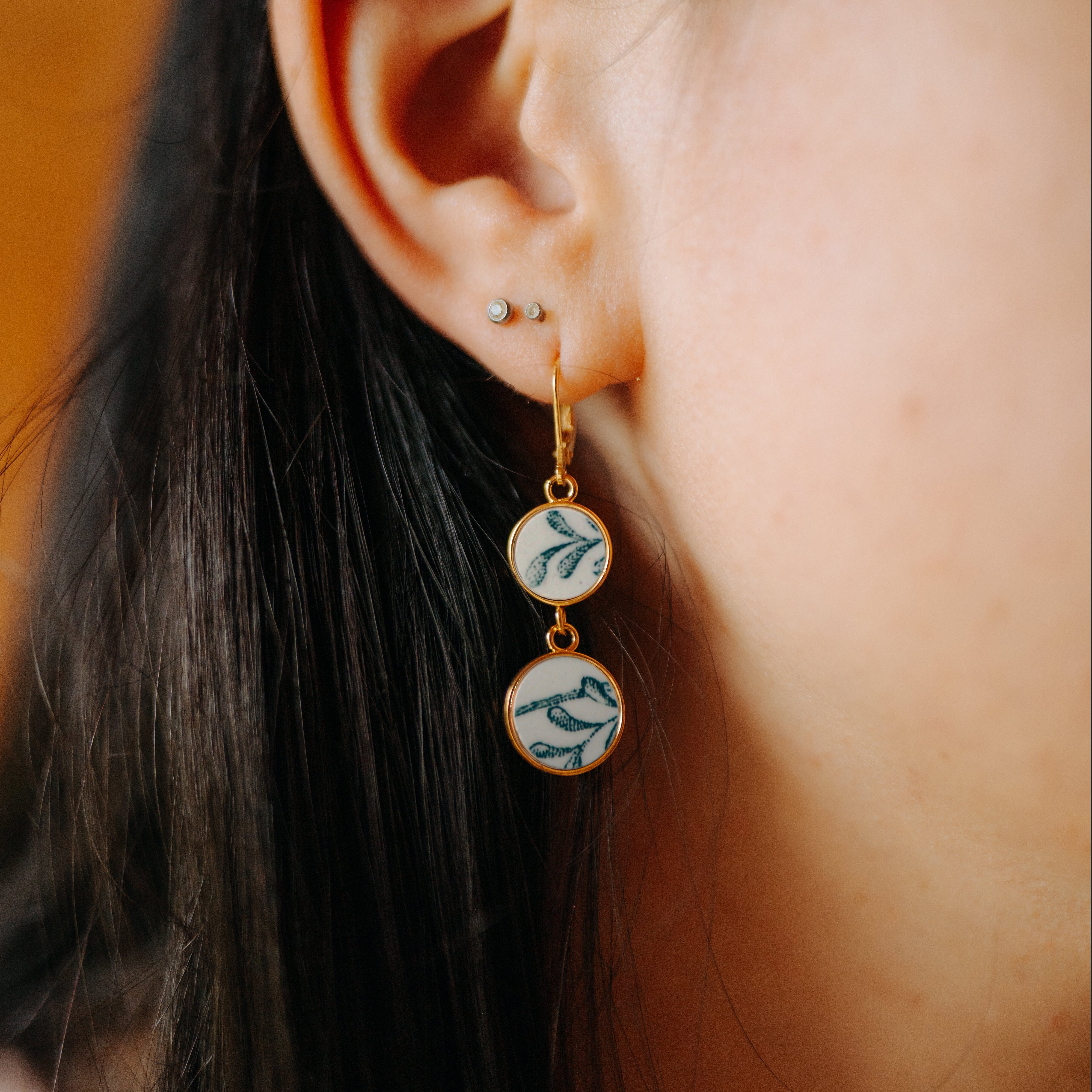 Boucles d'oreilles Flore