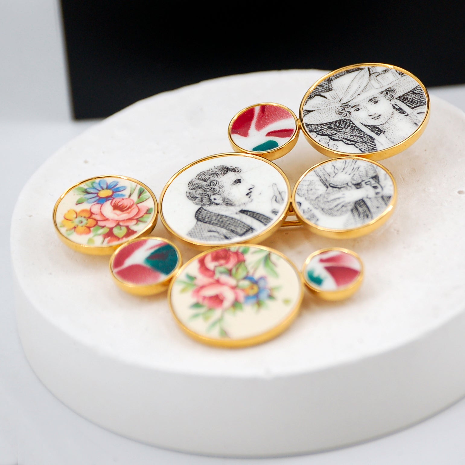 Broche "Nous serons comme frère et soeur"