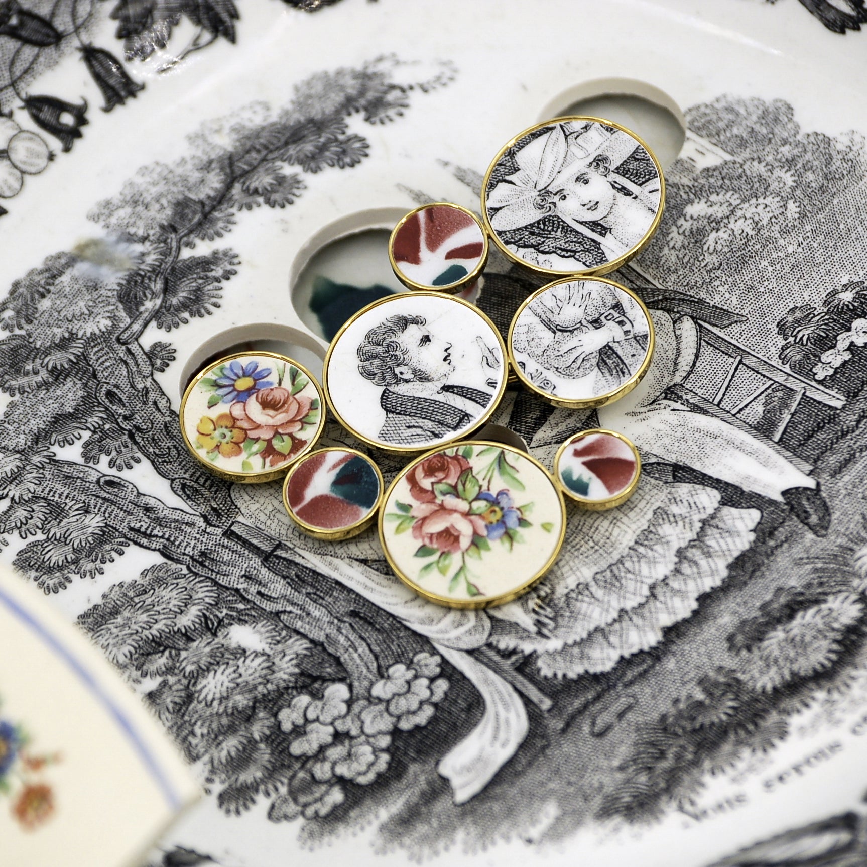 Broche "Nous serons comme frère et soeur"