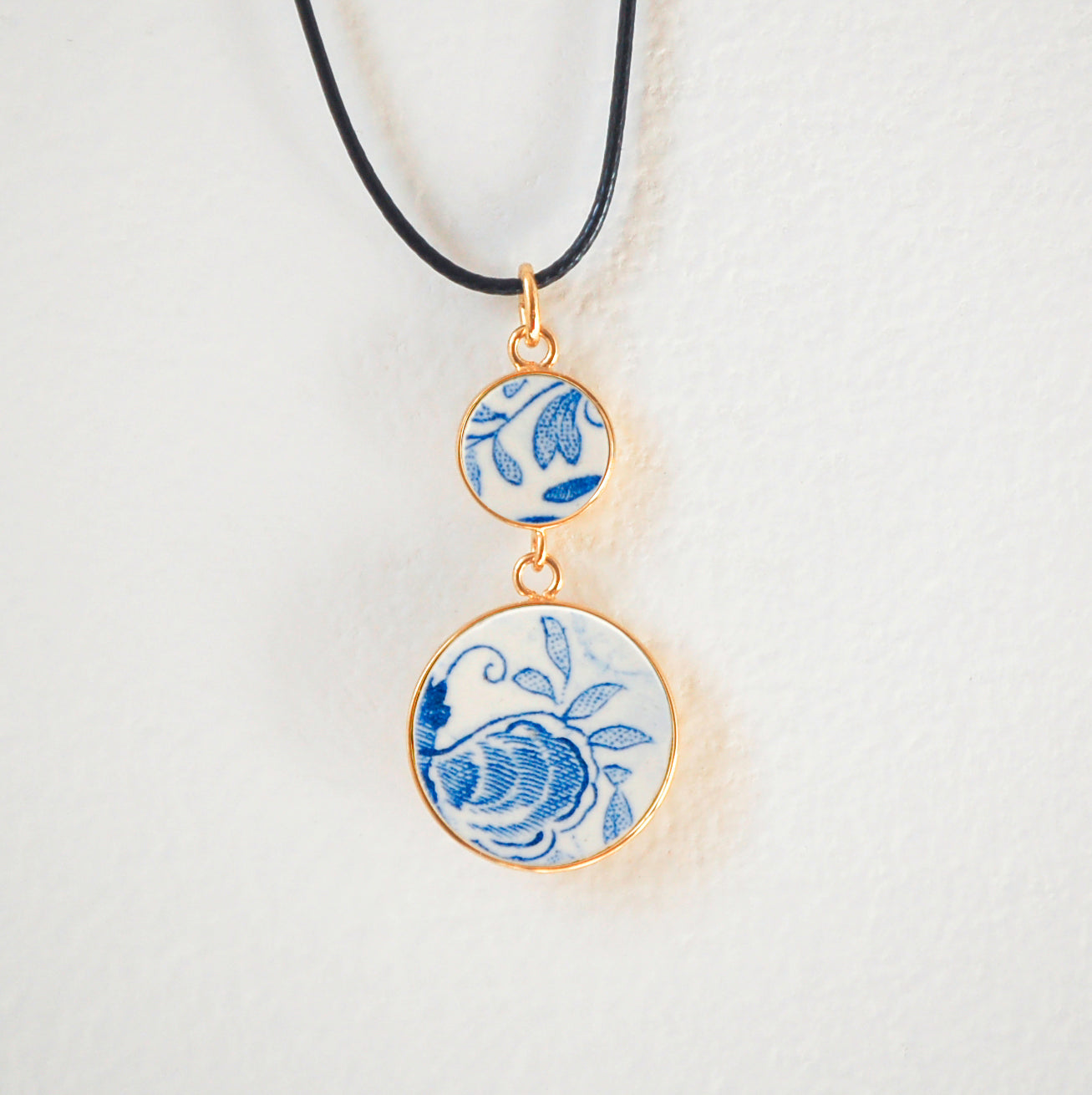 Pendentif " L'aile de papillon", finition or