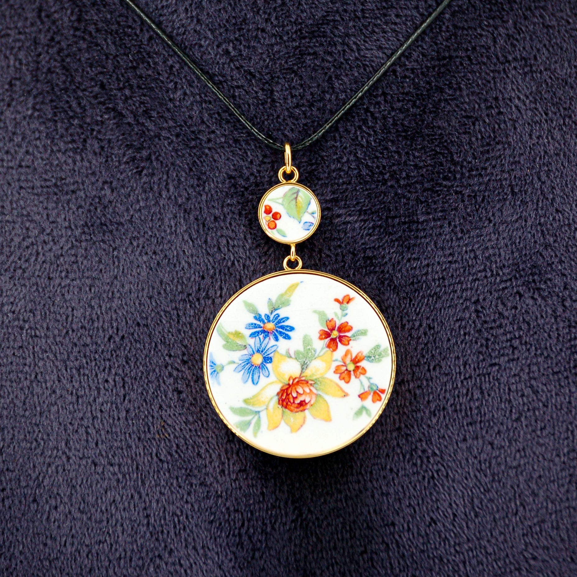 Pendentif "Belles fleurs"