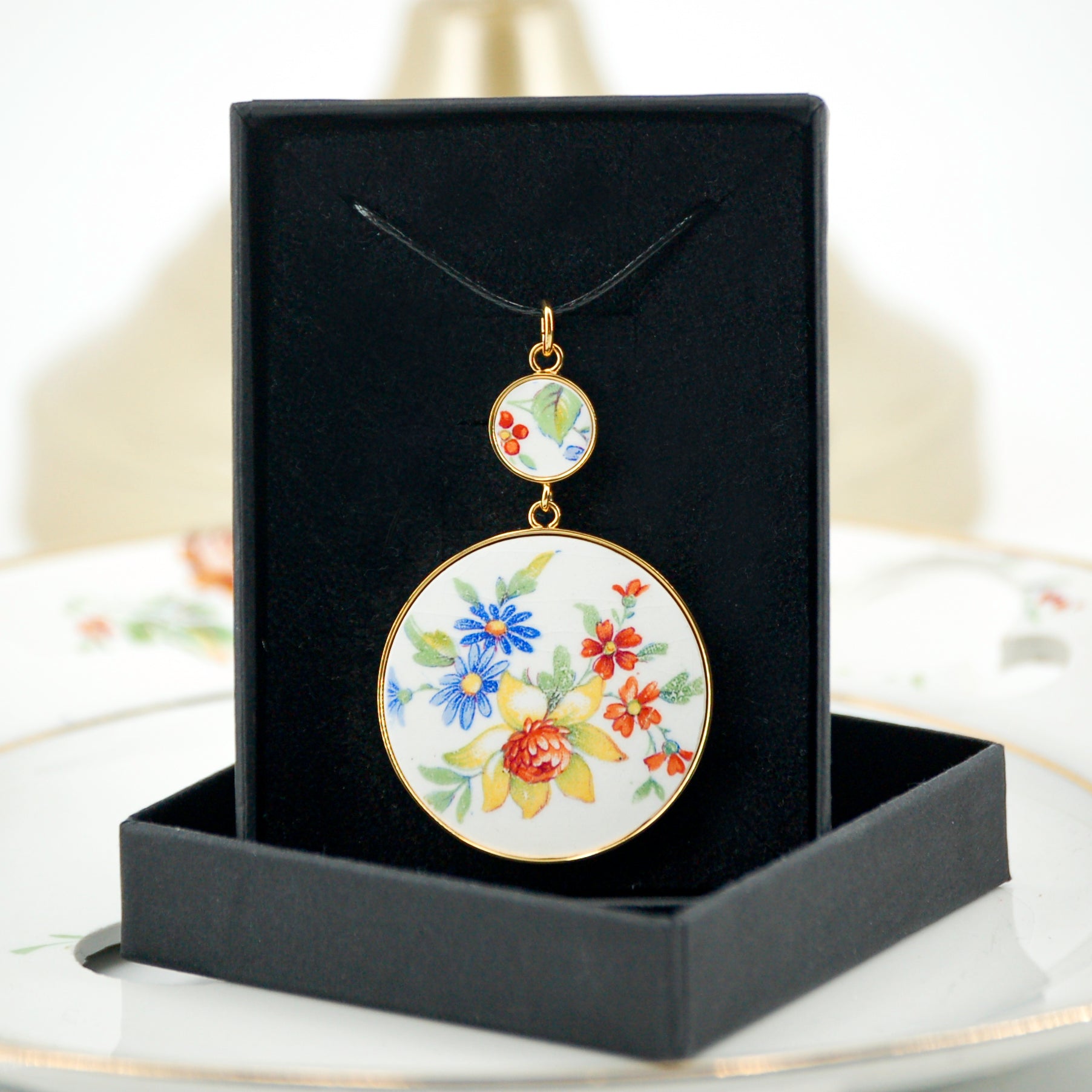 Pendentif "Belles fleurs"