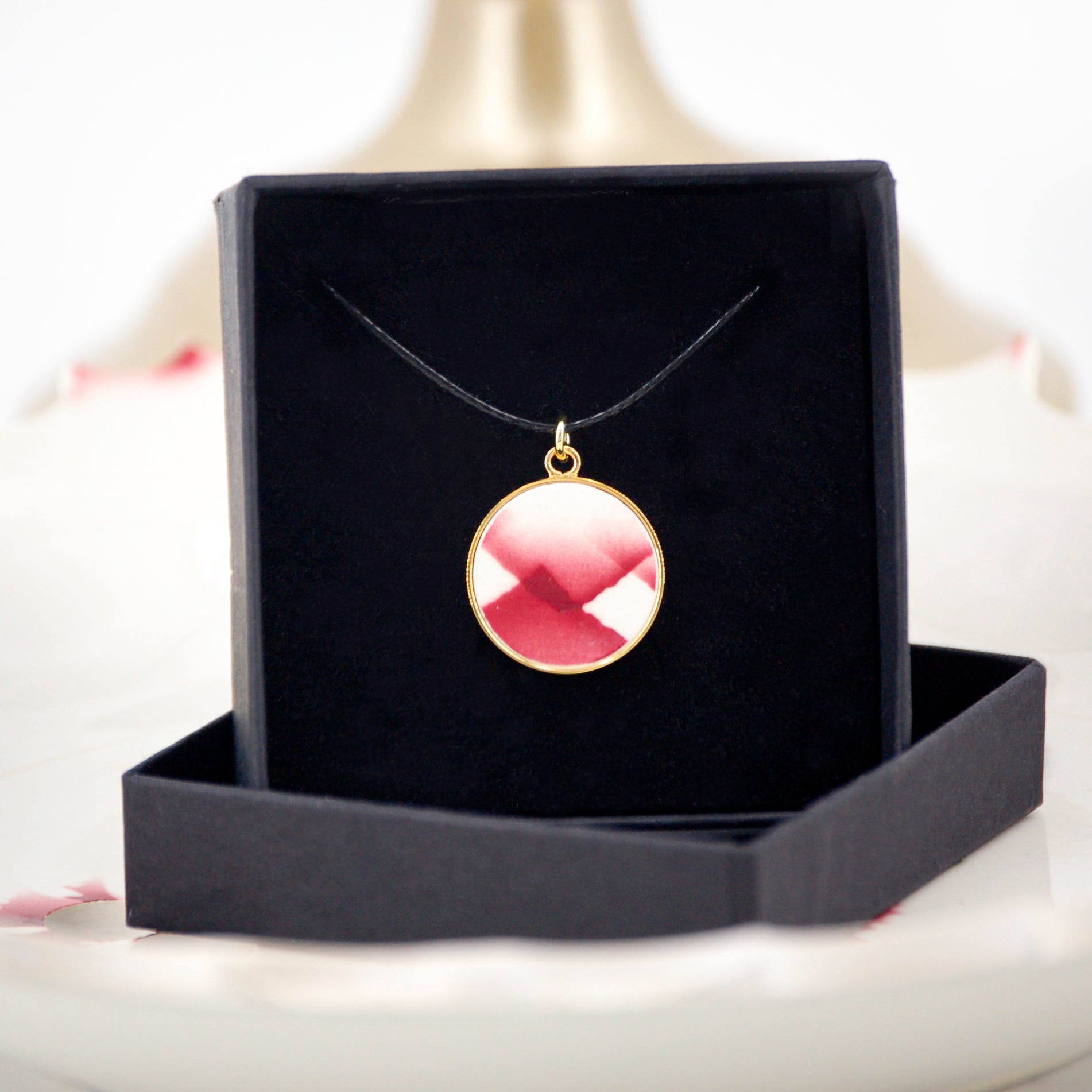 Pendentif "Motifs de losanges"