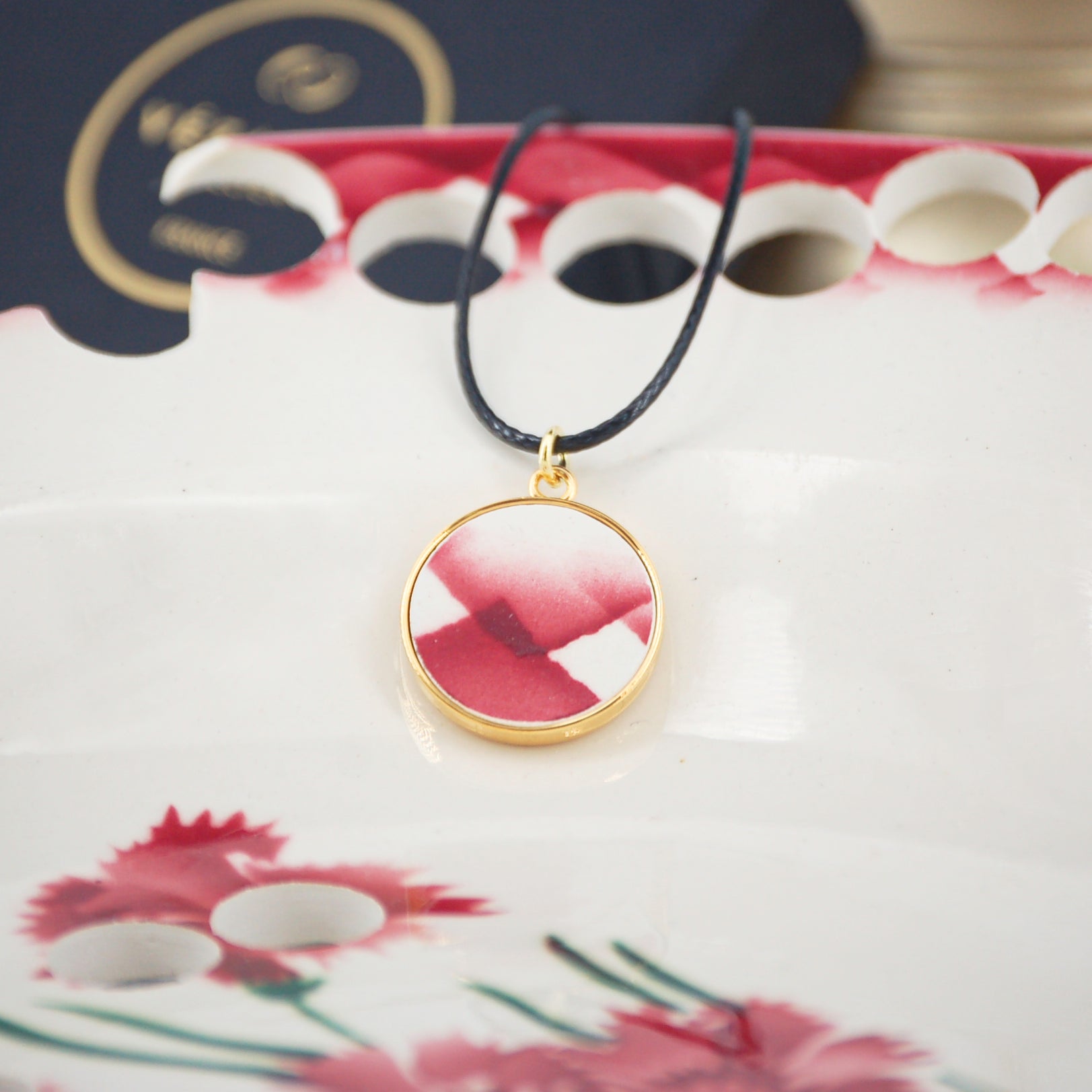 Pendentif "Motifs de losanges"